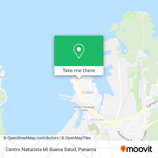 Centro Naturista Mi Buena Salud map