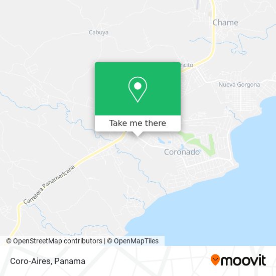 Mapa de Coro-Aires