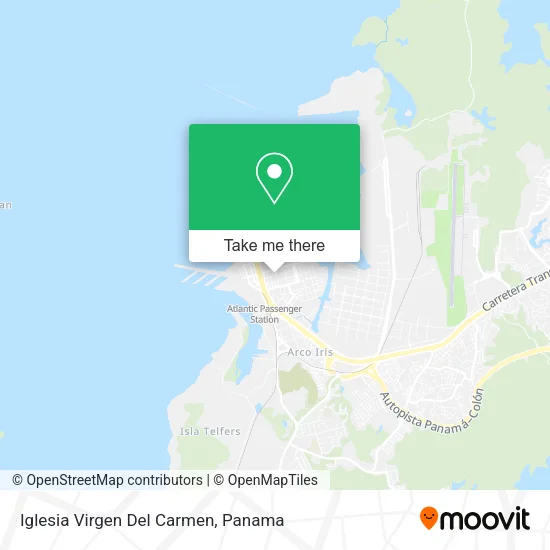 Mapa de Iglesia Virgen Del Carmen