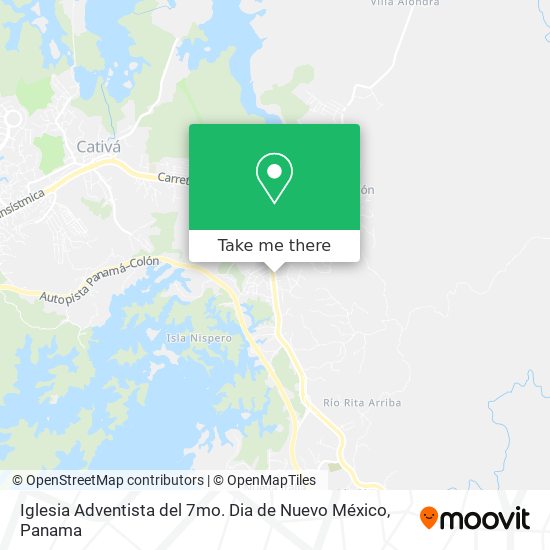 Iglesia Adventista del 7mo. Dia de Nuevo México map