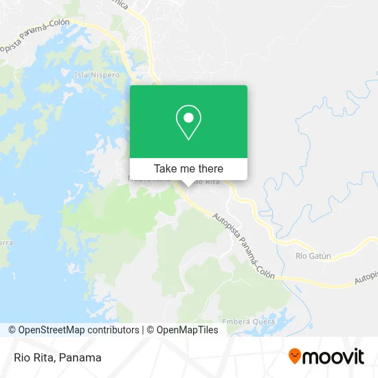 Rio Rita map