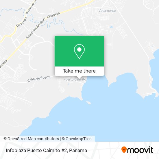 Infoplaza Puerto Caimito #2 map