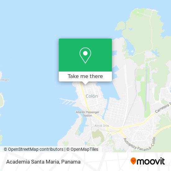 Academia Santa Maria map