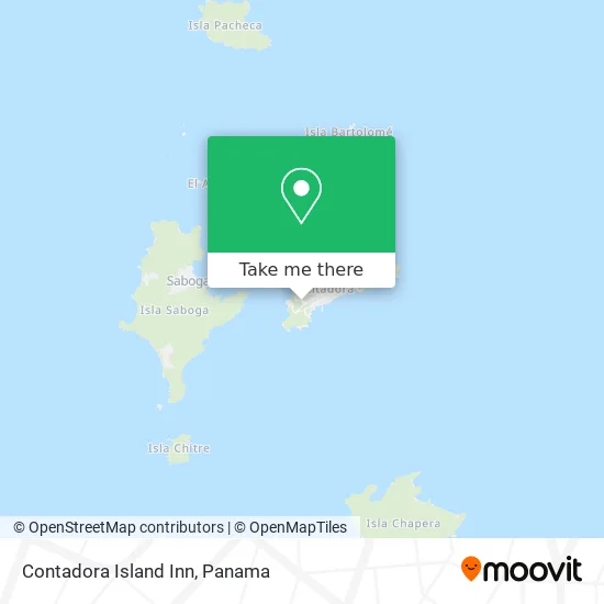 Mapa de Contadora Island Inn