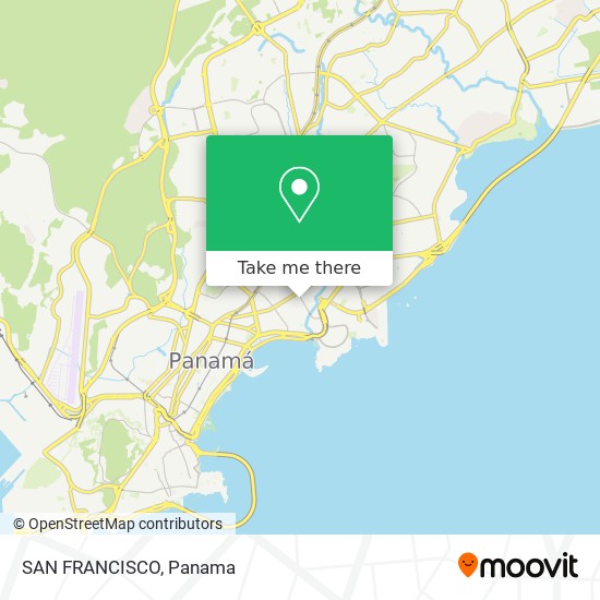 SAN FRANCISCO map