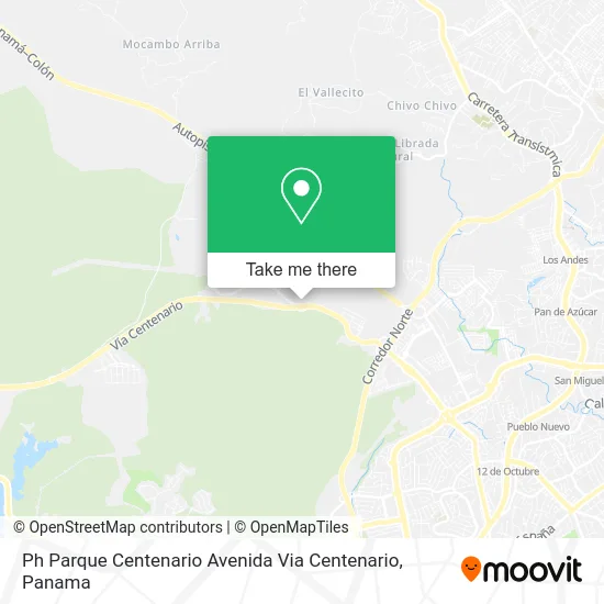 Ph Parque Centenario Avenida Via Centenario map