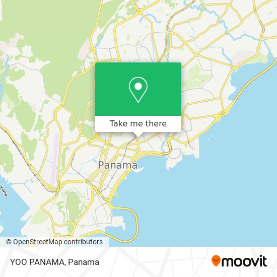 YOO PANAMA map