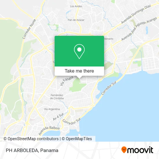PH ARBOLEDA map