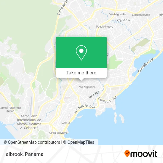albrook map