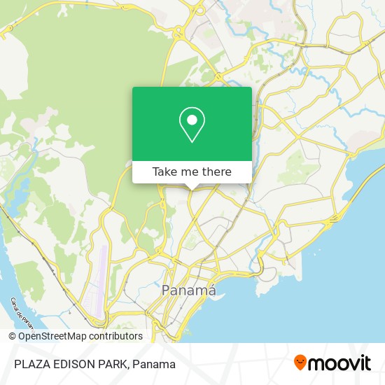 PLAZA EDISON PARK map