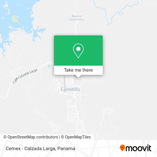 Cemex - Calzada Larga map