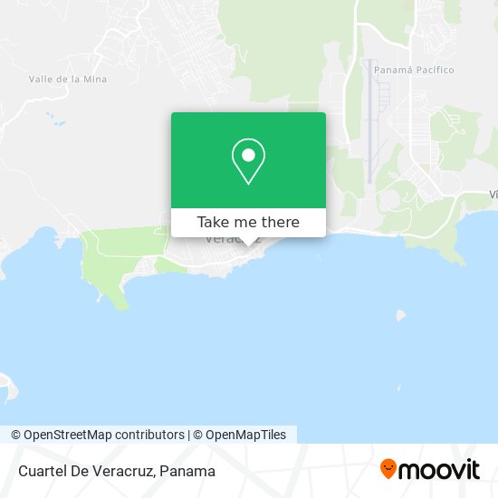 Mapa de Cuartel De Veracruz
