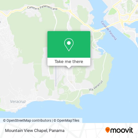 Mountain View Chapel map