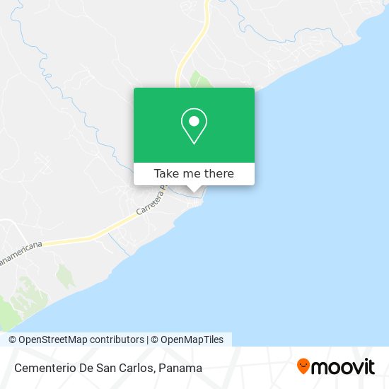 Mapa de Cementerio De San Carlos