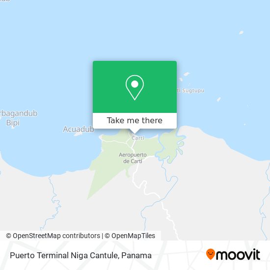 Puerto Terminal Niga Cantule map