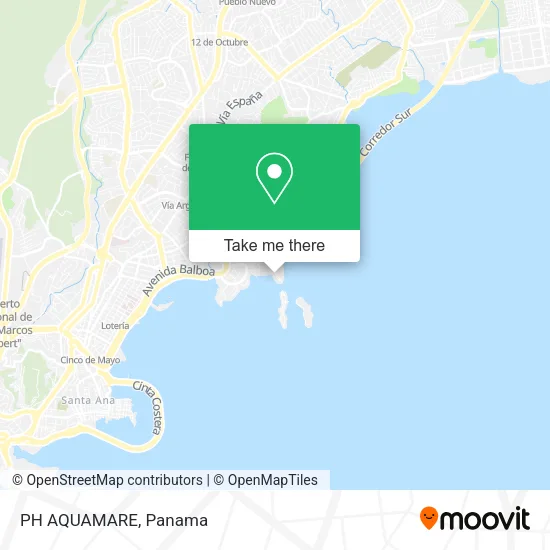 Mapa de PH AQUAMARE