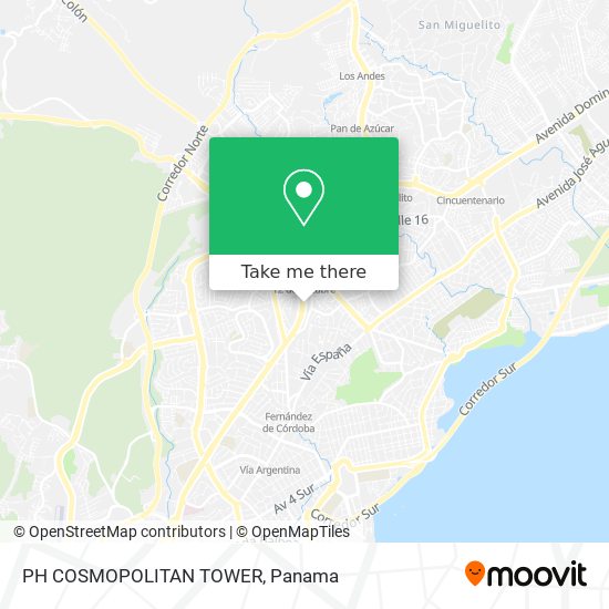 PH COSMOPOLITAN TOWER map