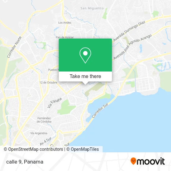 calle 9 map