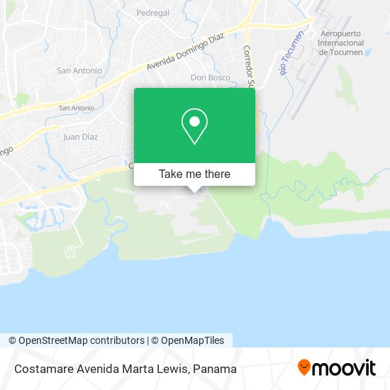 Costamare  Avenida Marta Lewis map