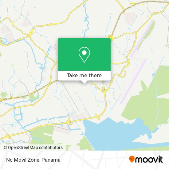 Nc Movil Zone map