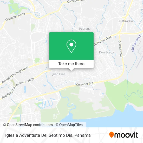Mapa de Iglesia Adventista Del Septimo Dia