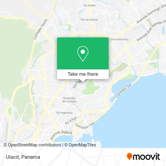 Ulacit map
