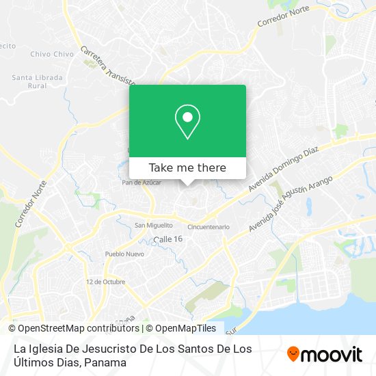La Iglesia De Jesucristo De Los Santos De Los Últimos Dias map