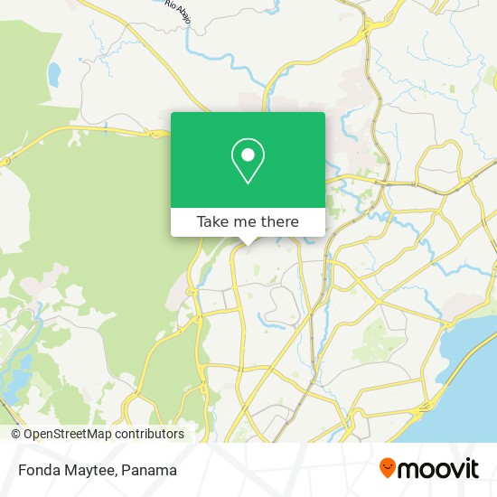 Fonda Maytee map