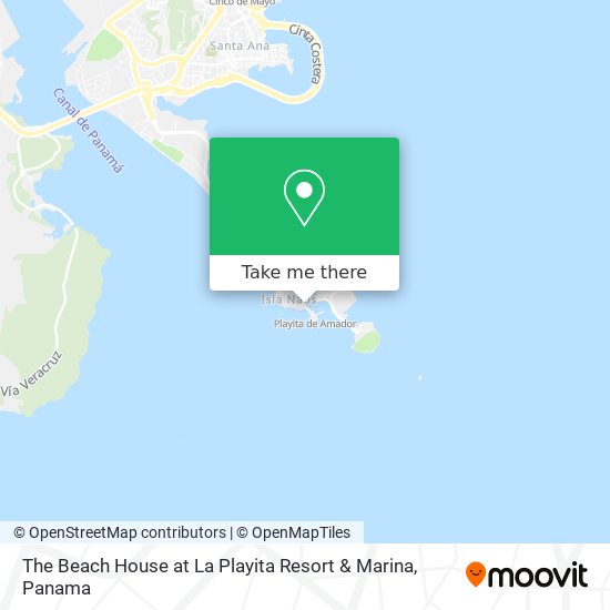 The Beach House at La Playita Resort & Marina map