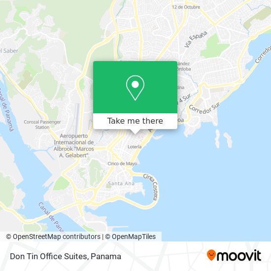 Don Tin Office Suites map