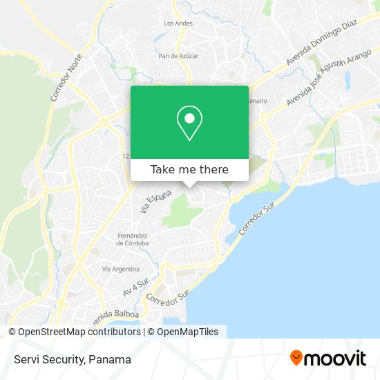 Servi Security map