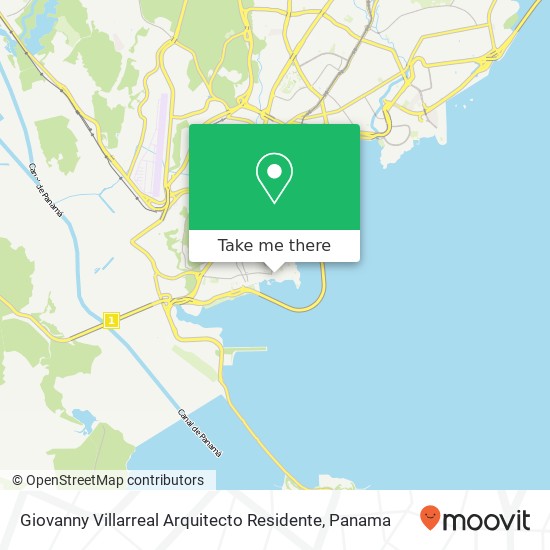 Giovanny Villarreal Arquitecto Residente map