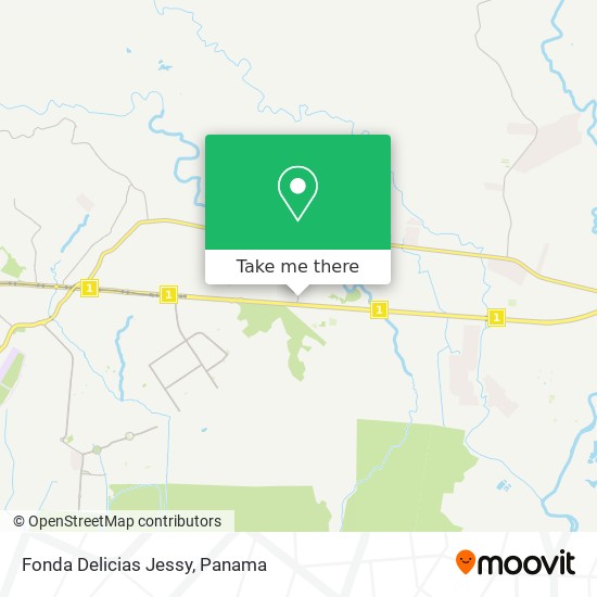 Fonda Delicias Jessy map