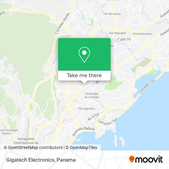 Gigatech Electronics map