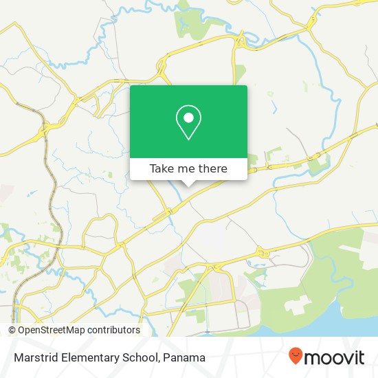 Marstrid Elementary School map
