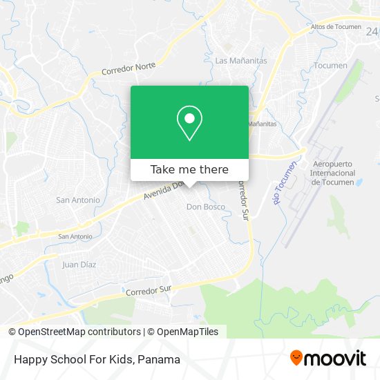 Happy School For Kids map
