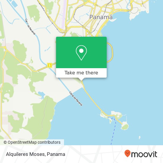 Alquileres Moses map