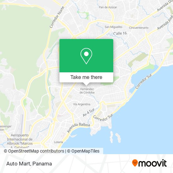 Auto Mart map