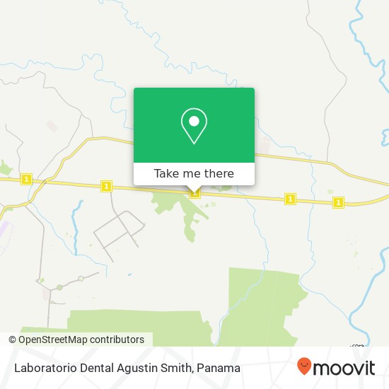 Laboratorio Dental Agustin Smith map