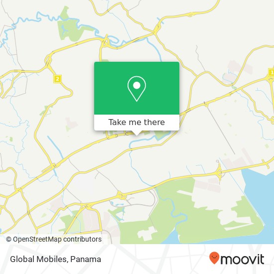Global Mobiles map