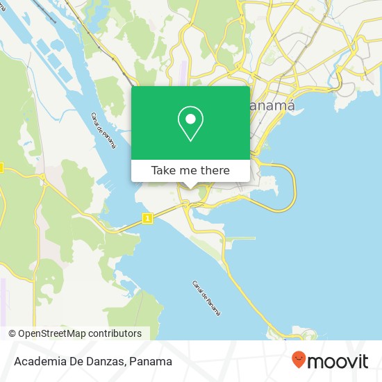 Academia De Danzas map