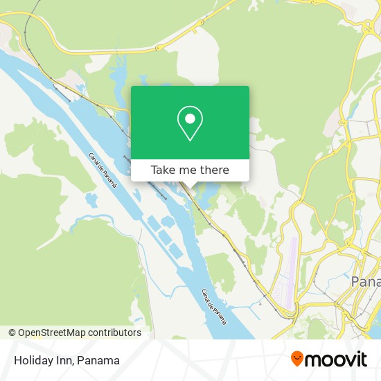 Holiday Inn map