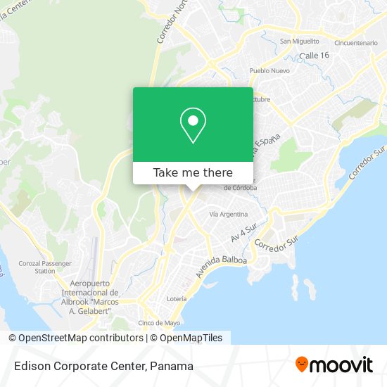 Mapa de Edison Corporate Center