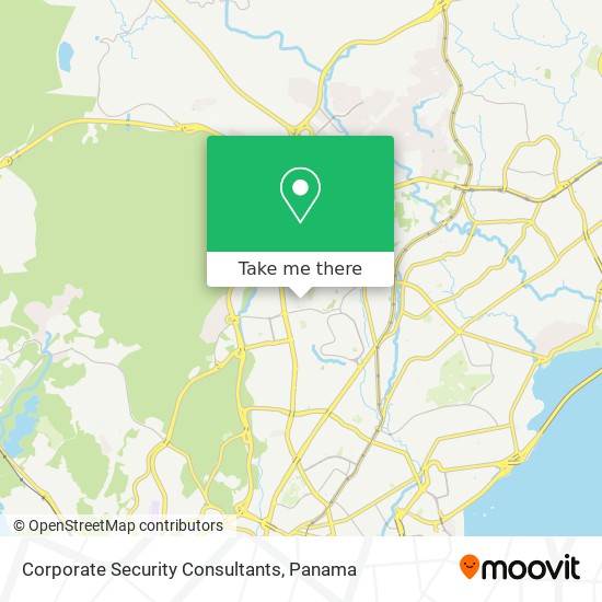 Corporate Security Consultants map