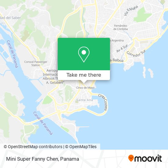 Mini Super Fanny Chen map