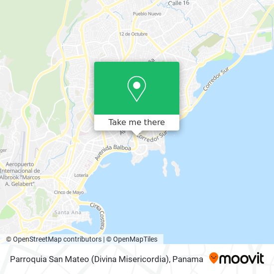 Mapa de Parroquia San Mateo (Divina Misericordia)