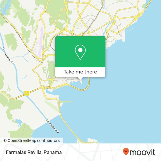 Farmaias Revilla map