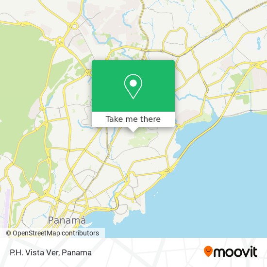 P.H. Vista Ver map