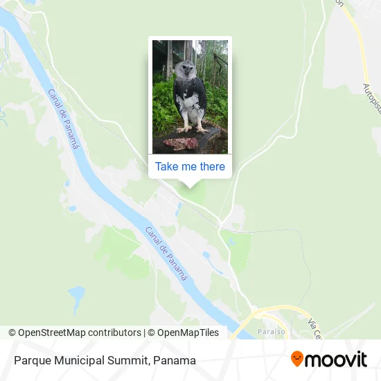 Mapa de Parque Municipal Summit