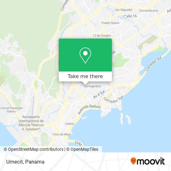 Umecit map